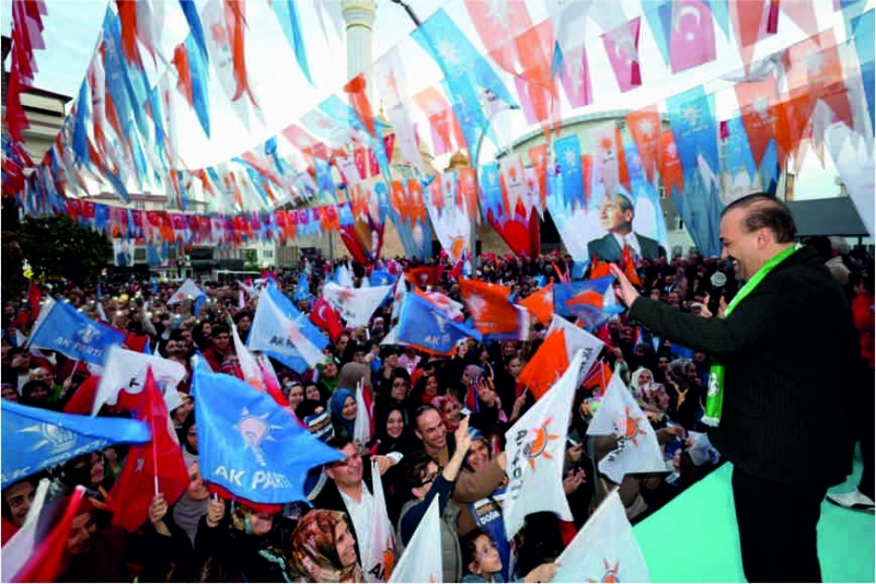 Gebze’de AK Parti’ye büyük destek;
