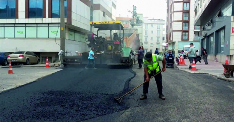 GEBZE'DE ASFALT ÇALIŞMALARI