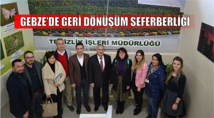 Gebze’de Geri Dönüşüm Seferberliği