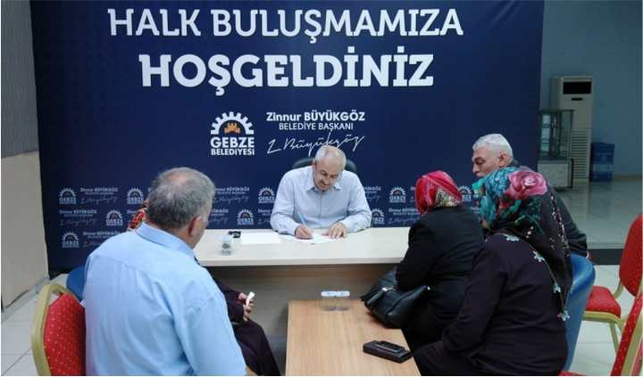 Gebze’de Halk Buluşmaları Sürüyor