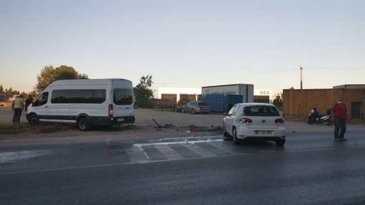 GEBZEDE KAZA: 1 YARALI