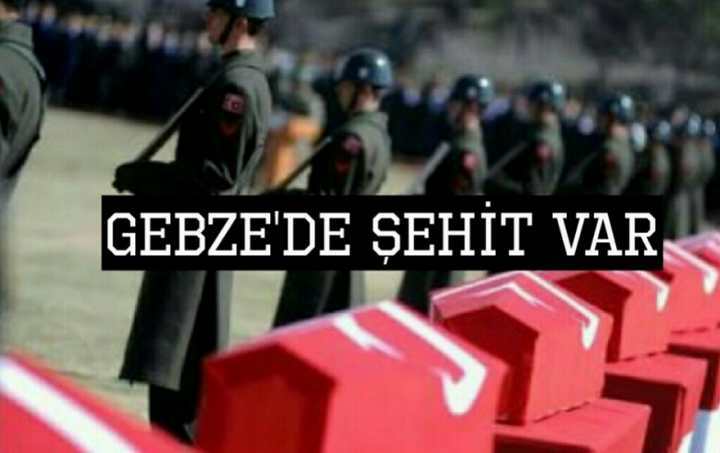 Gebze'de Şehit Var