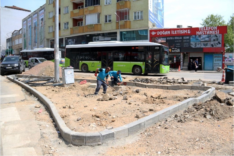 Gebze'de  trafik rahatlıyor.