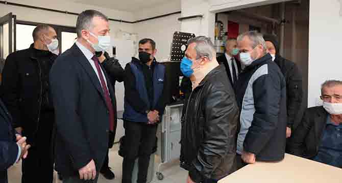 Gebze’de yeni hizmete giren barınma evini ziyaret etti