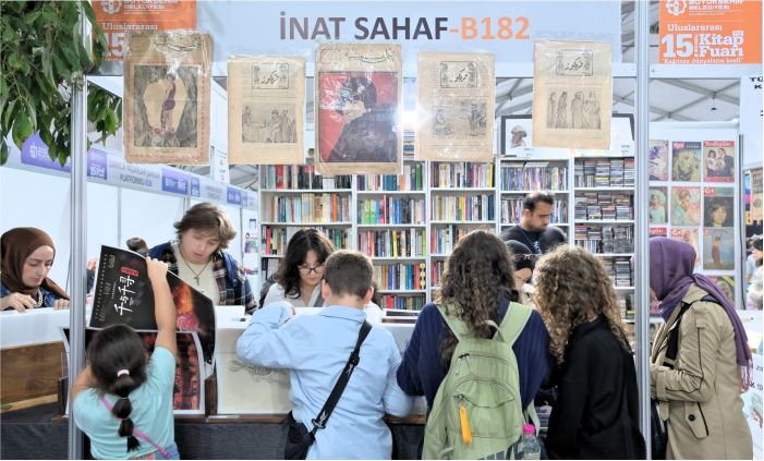 Geçmişin izleri Kitap Fuarı'nda hayat buldu