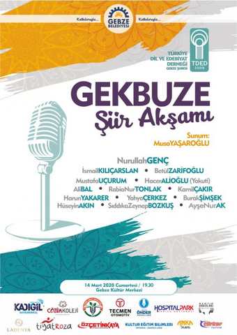 GEKBUZE ŞİİR AKŞAMI