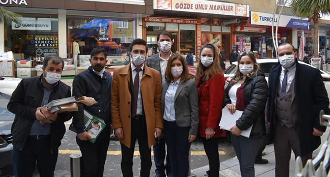 Gelecek Çayırova Esnaf ziyaretlerinde