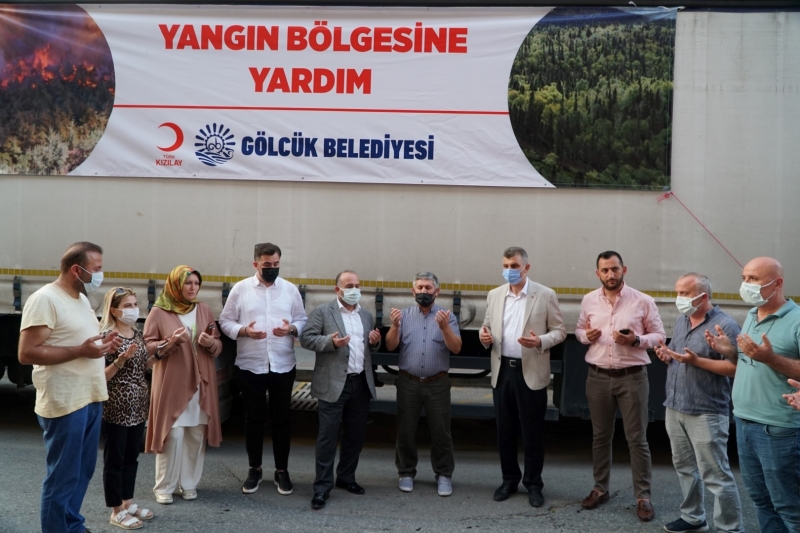 Gölcük Yangınlardan Etkilenen Vatandaşlarımızın Yanında