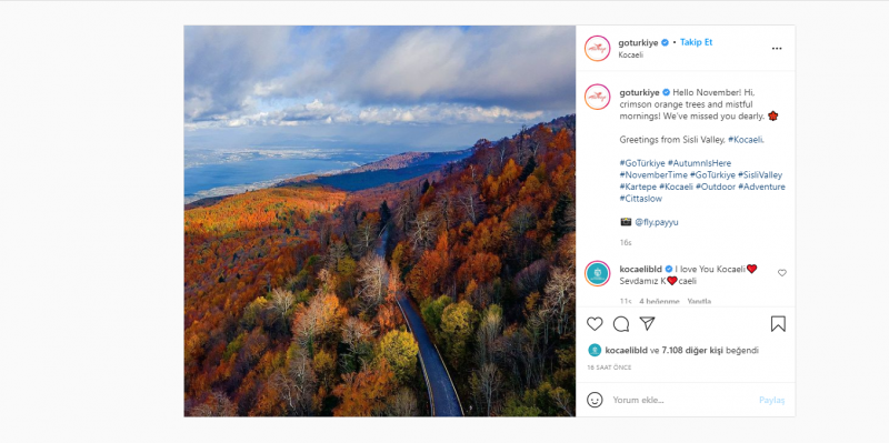 goturkiye’deki Sisli Vadi fotosuna beğeni yağmuru