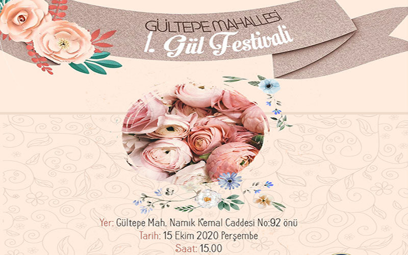 Gültepe’de 1. Gül Festivali heyecanı