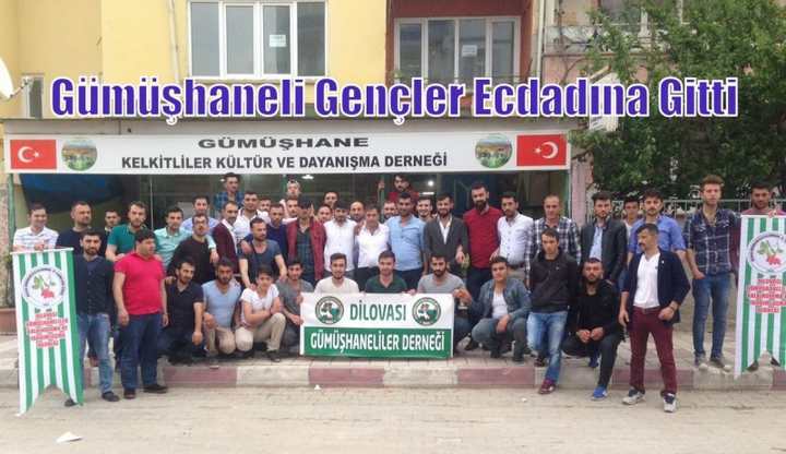 Gümüşhaneli gençler ecdadına gitti