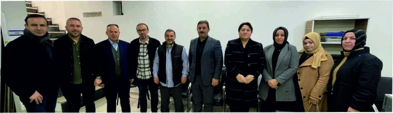 Günay'dan gazetemize ziyaret.