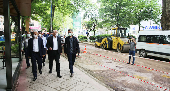 Gündoğdu, Yürüyüş Yolu’nda incelemelerde bulundu