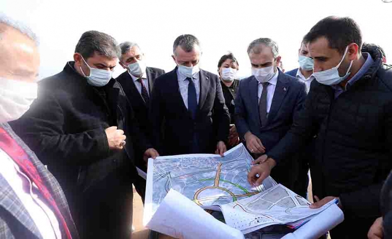 HASTANE İNŞAATI HIZLI BİR ŞEKİLDE BAŞLAYIP DEVAM EDECEK
