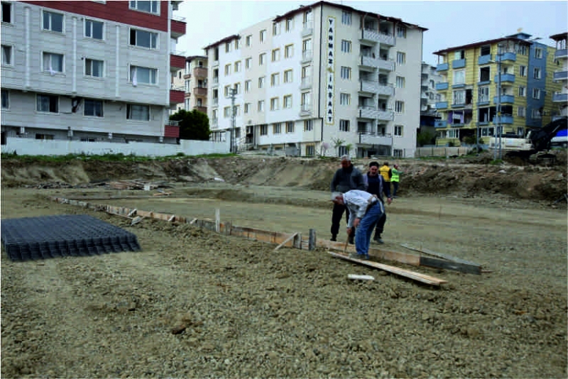 Hatay esnafına 7 noktada prefabrik çarşı kuruyor