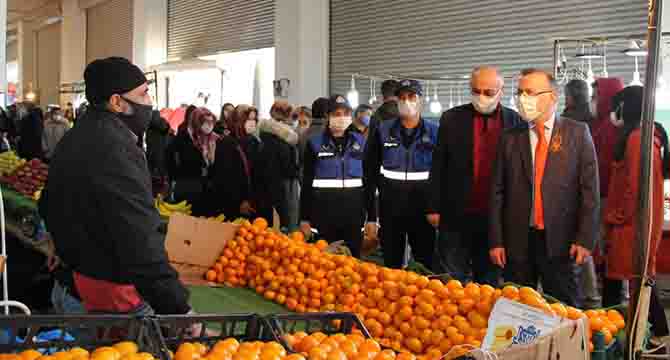 İl Genelinde Covid-19 Denetimleri Aralıksız Devam Ediyor