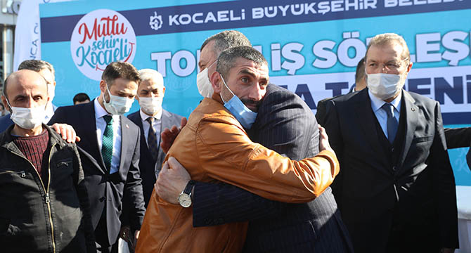 ‘’İşçi kardeşimle omuz omuza çalışmaktan gurur duyuyorum’’