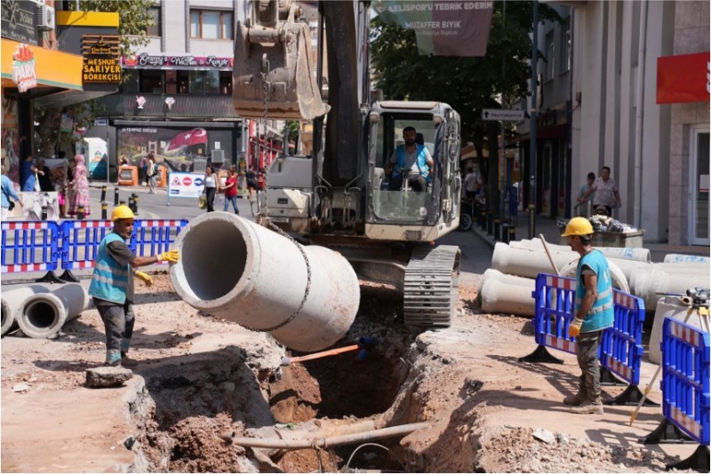 İSU, DARICA'NIN 5 MAHALLESİNDE ALTYAPI ÇALIŞMALARI GERÇEKLEŞTİRİYOR