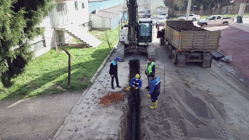 İSU, Selahattin Eyyübi'de çalışmalarını tamamladı