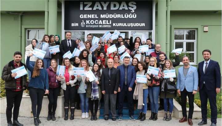 İZAYDAŞ Akademi 46. dönem mezunlarını verdi