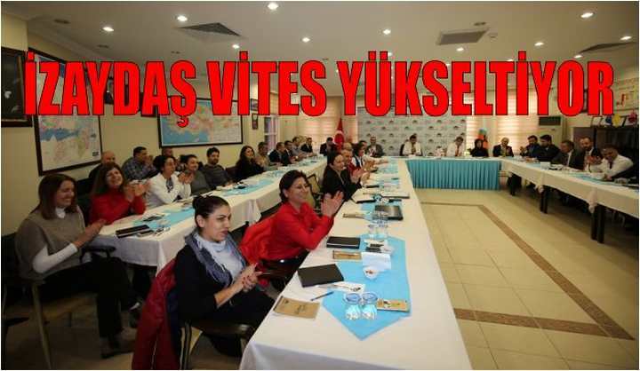 İZAYDAŞ Vites Yükseltiyor