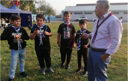 İzciler “Barış uzak değil” diyerek dünyaya mesaj verdi