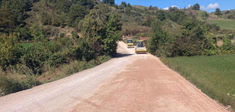 İzmit Gökçeören - Çeribaşı Topallar köy yoluna konfor geliyor