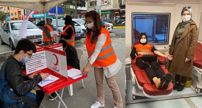 KADEM'den Kızılay'a Destek