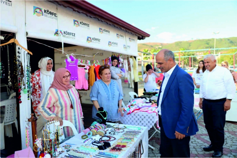  “Kadınlarımızın el emeği değer buluyor”