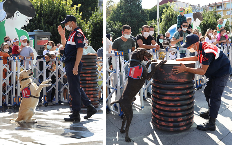 Kahraman Dostlarımızın gösterisi büyüledi