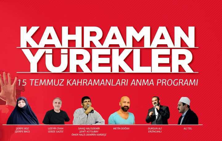 “Kahraman Yürekler” Gebze’ye geliyor!