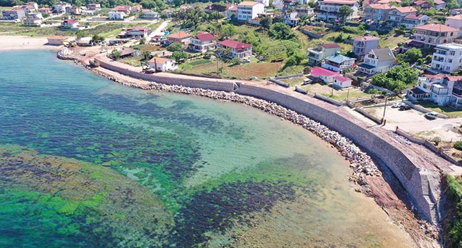 Kandıra sahillerinde hummalı çalışma