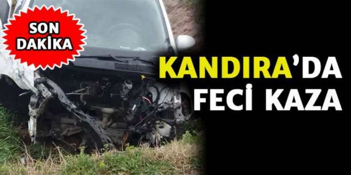 Kandıra'da Feci Kaza