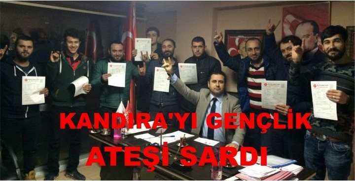 KANDIRA'YI GENÇLİK ATEŞİ SARDI