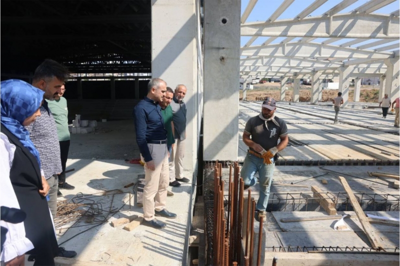 Kapalı Spor Salonu nu inceledi