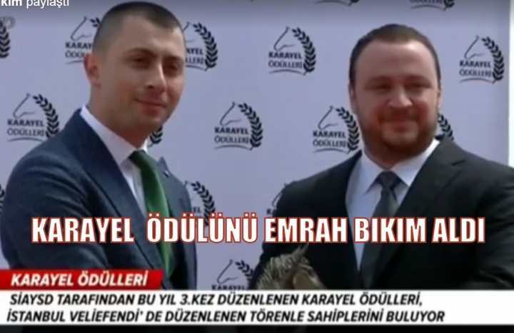 Karayel Ödülünü Emrah Bıkım Aldı