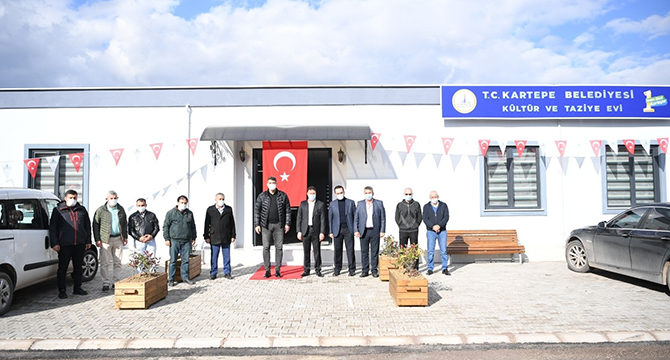 KARTEPE KÜLTÜR VE TAZİYE EVİ TAMAMLANDI