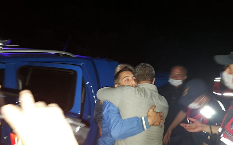 KARTEPE SERİNLİK’TE ARAMA KURTARMA OPERASYONU