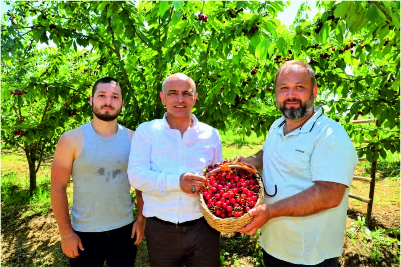 “Kiraz yetiştiricilerine desteğimiz sürecek”