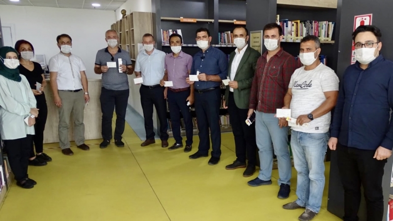 Kitap Dostluğu için Çayırova İlçe Milli Eğitimden Kütüphane Ziyareti