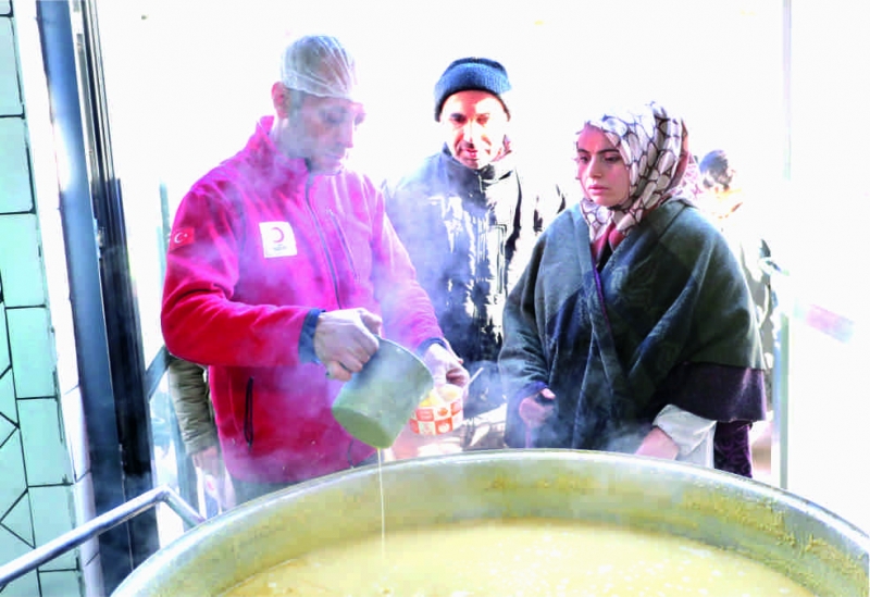 KIZILAY’IN AFET BÖLGELERİNDEKİ YARDIM ÇALIŞMALARI