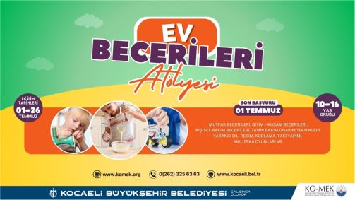 KO-MEK’in bu kursları çocuklarımızın geleceği için