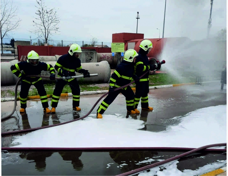 Kocaeli İtfaiyesi’nden hayat kurtaran eğitimler