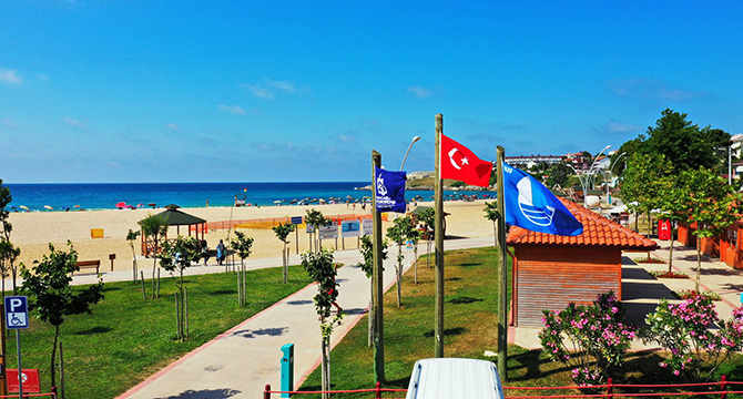 Kocaeli’de ‘Mavi Bayrak’ sayısı 7’ye yükseldi