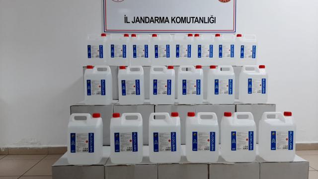 Kocaeli'de sahte içki operasyonu! 700Litre!