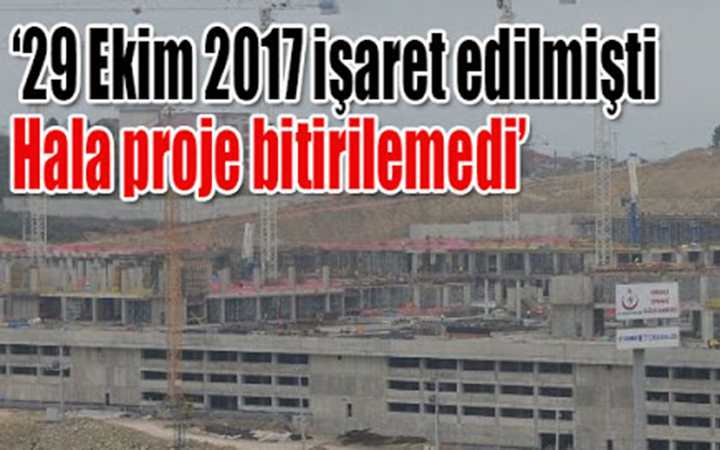 Kocaeli’nin Bitirilemeyen Şehir Hastanesi Sağlık Bakanı’na Soruldu