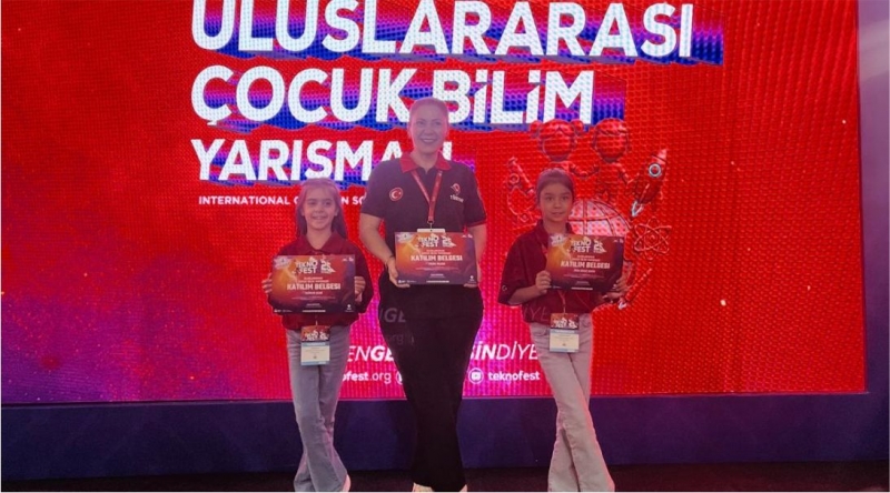Kocaeli’nin genç dahileri TEKNOFEST’te ses getirdi