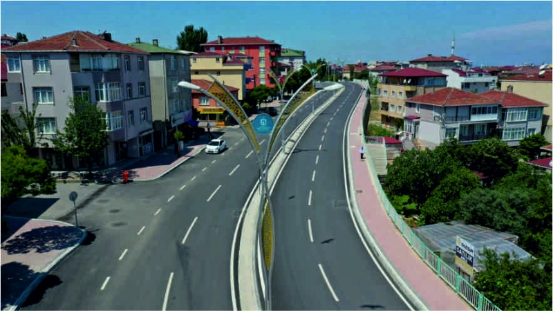 Kocaeli’ye 269 km yol, 574 bin ton asfalt