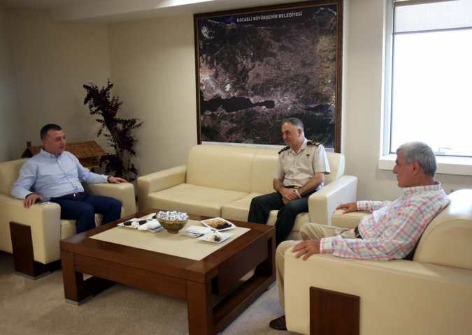 Korgeneral Gürak ve Başsavcı Kurt, Başkan Karaosmanoğlu’nu Ziyaret Etti