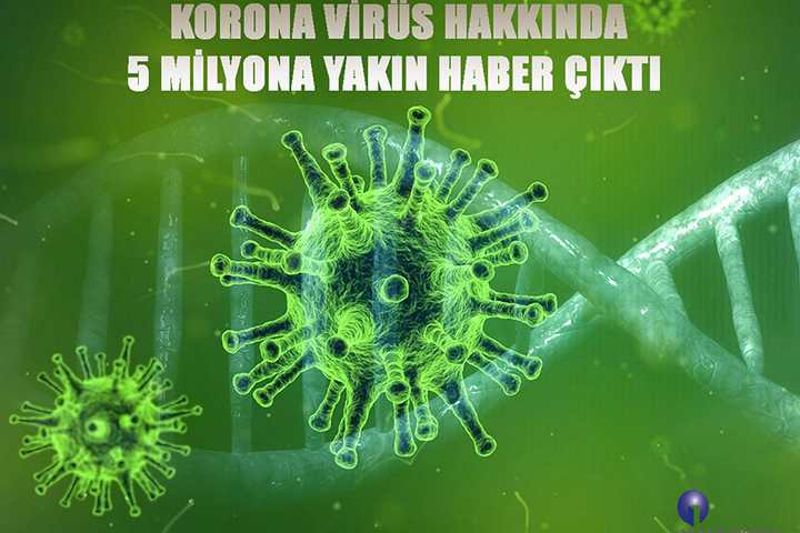 KORONA VİRÜS HAKKINDA 5 MİLYONA YAKIN HABER ÇIKTI